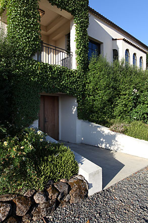 Contemporary Hacienda Side Entry