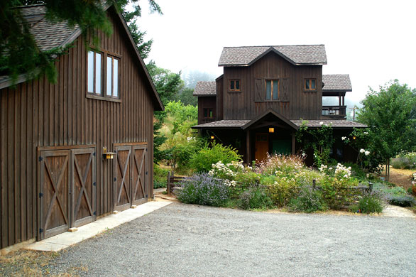 Vineyard Ranch Residence and Barn Exterior
